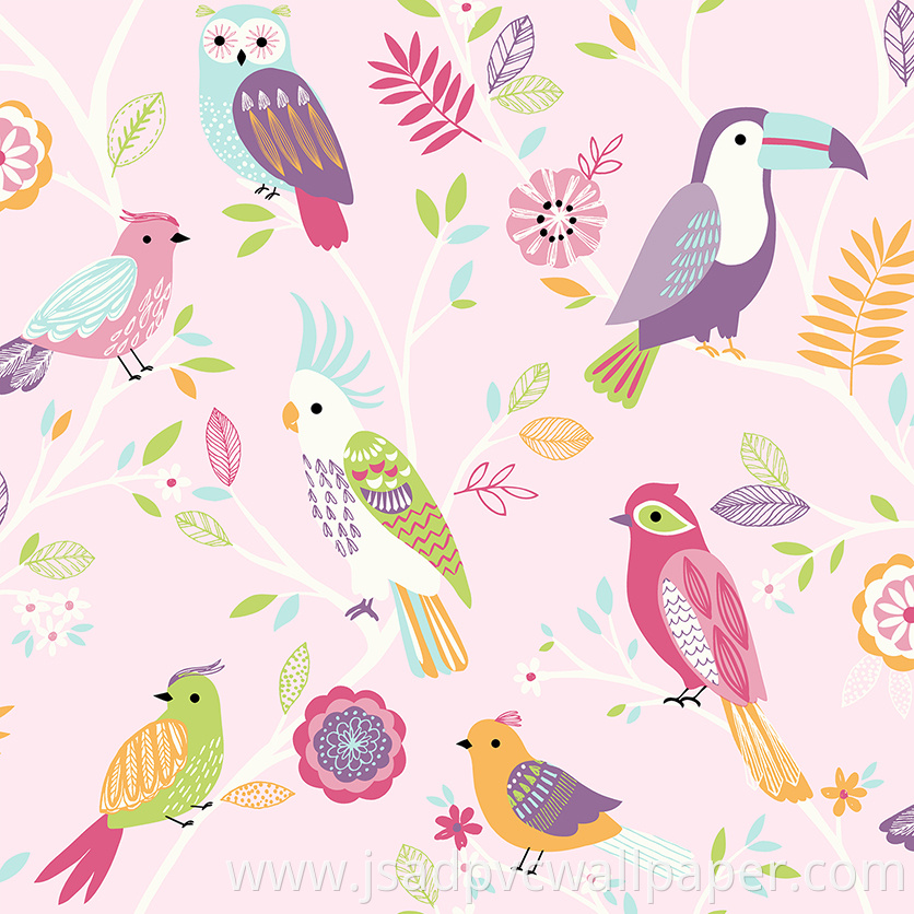 children's room wall fabric